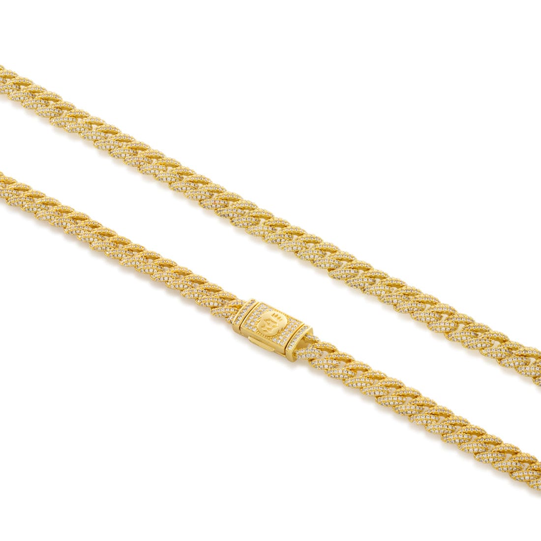8mm Iced Miami Cuban Link Chain - Image 2