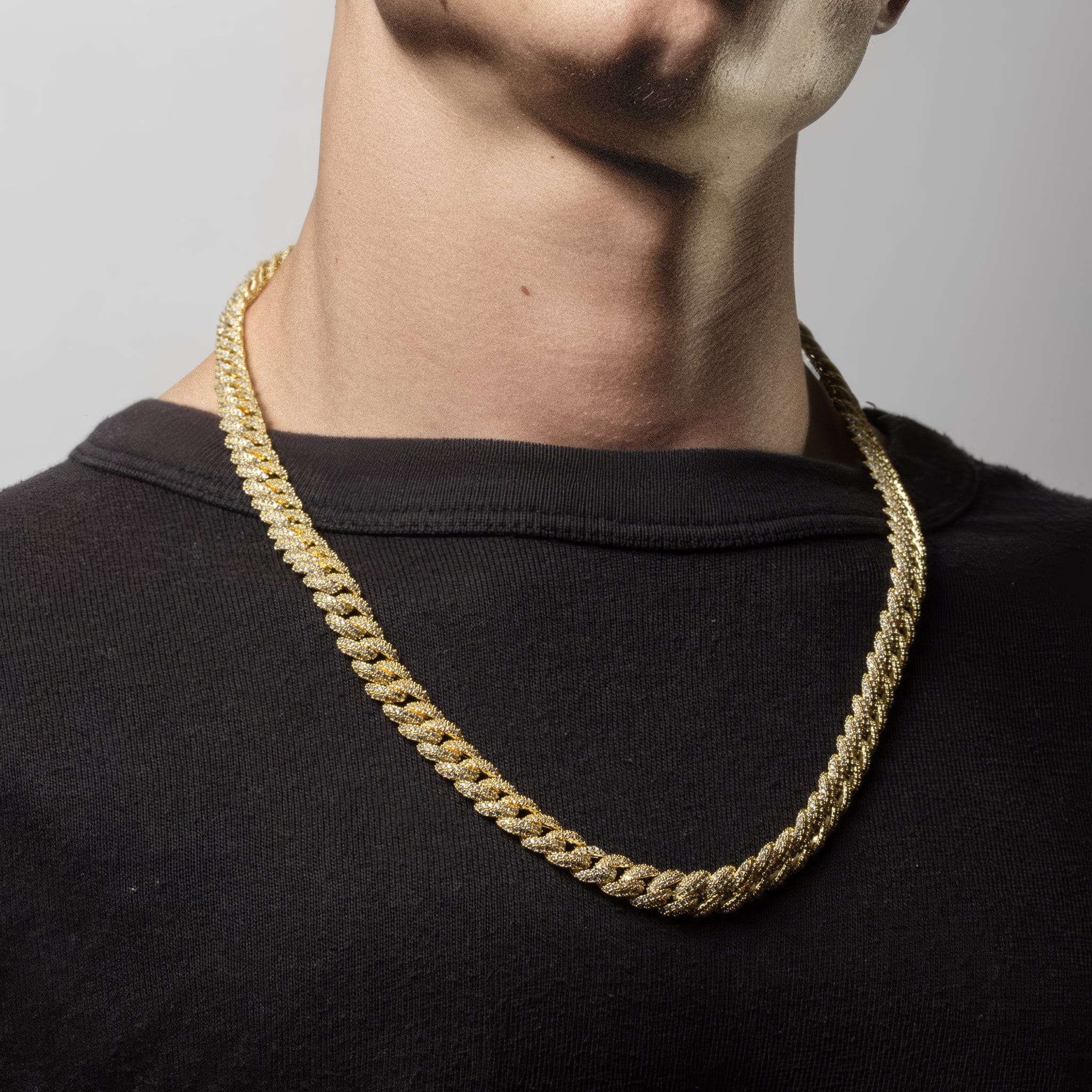 8mm Iced Miami Cuban Link Chain - Image 3