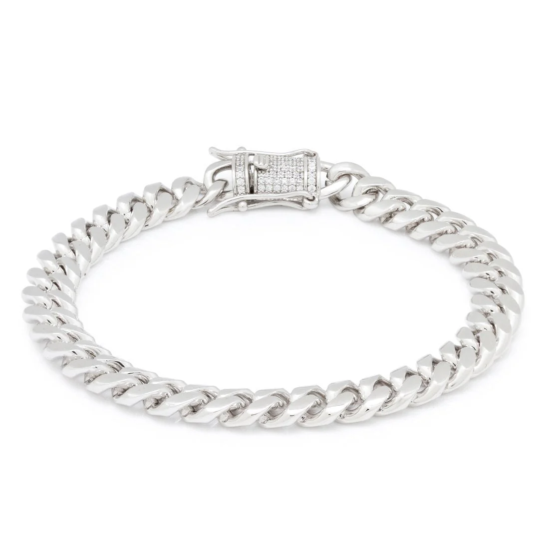 8mm Miami Cuban Link Bracelet - Image 3