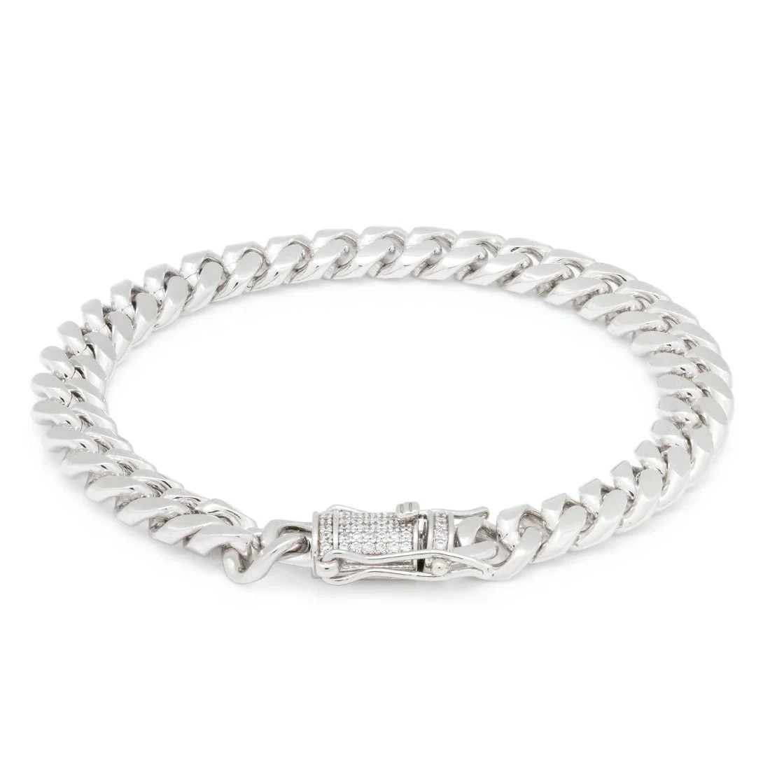 8mm Miami Cuban Link Bracelet - Image 4