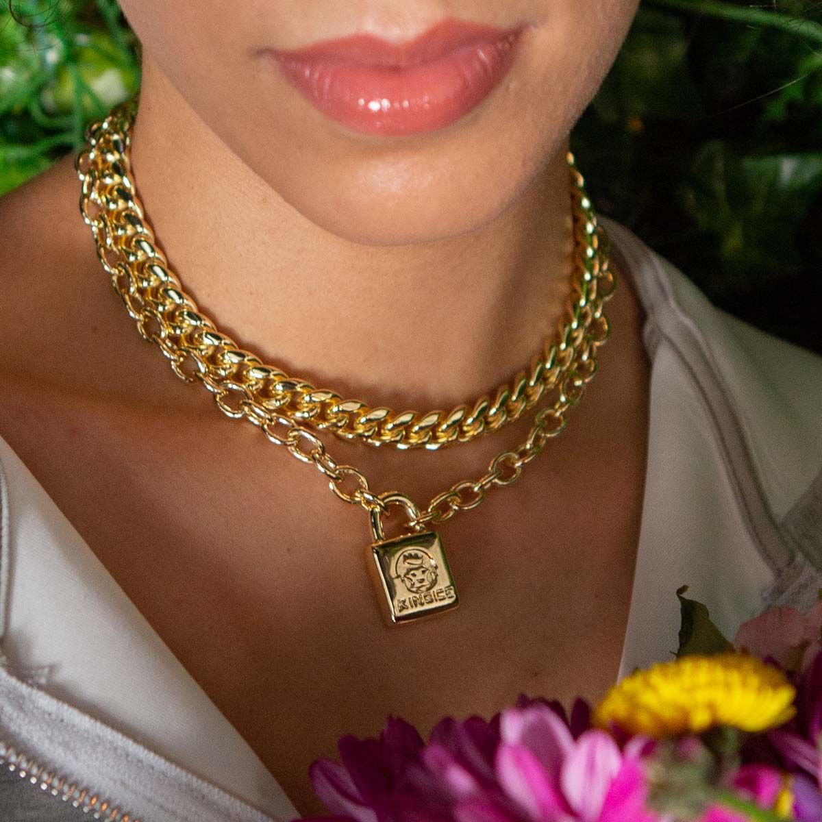 8mm Miami Cuban Link Choker Chain - Image 2