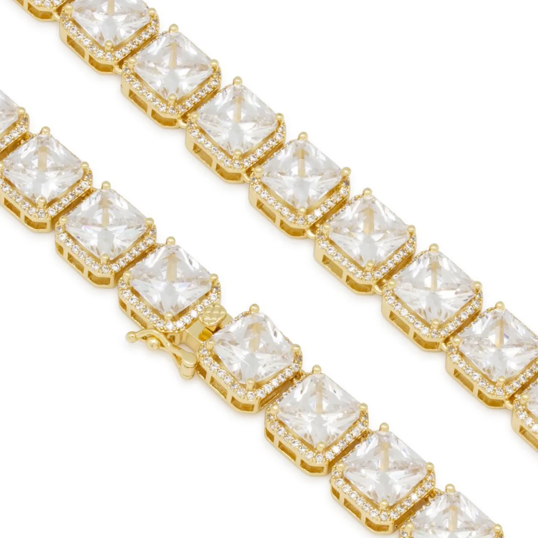 8mm Princess-Cut Tennis Chain - Image 2