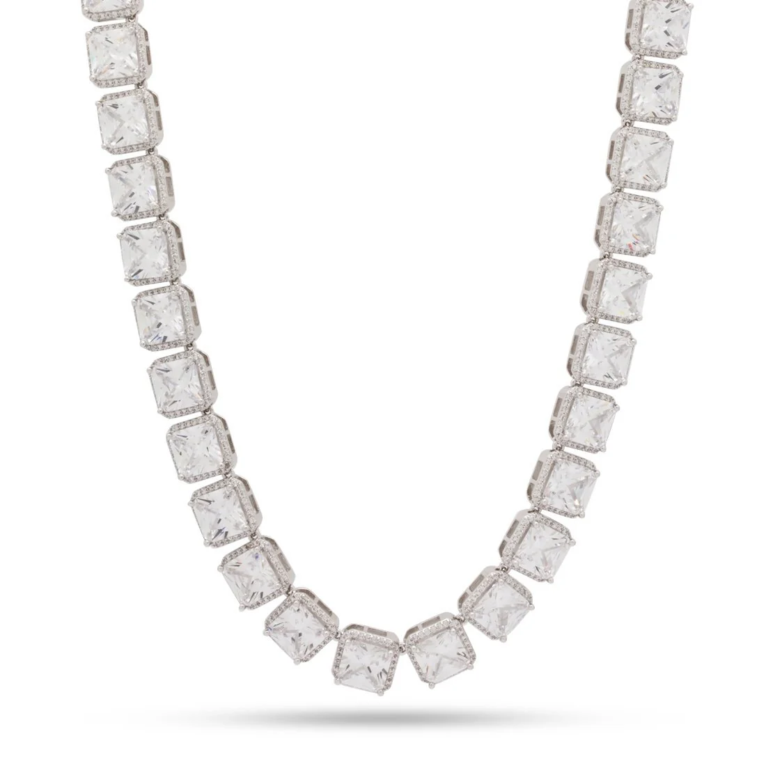 8mm Princess-Cut Tennis Chain - Image 4