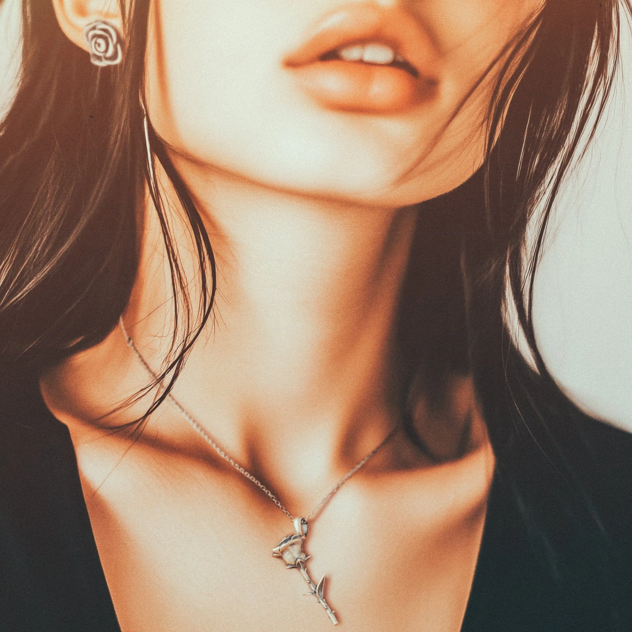Antique Rose Necklace - Image 4