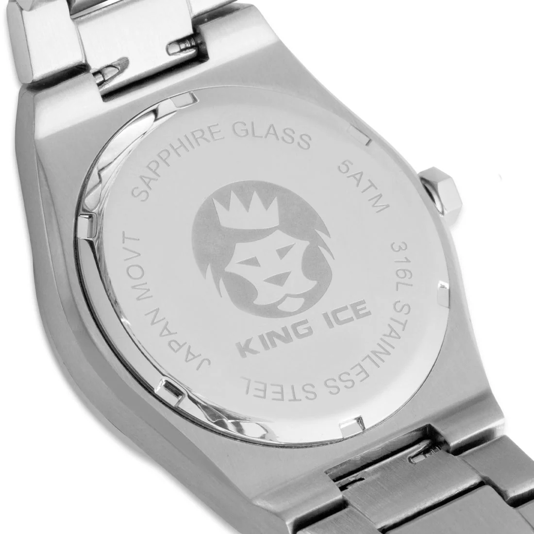 White Gold Arctic I Watch with Noire Face - Image 5