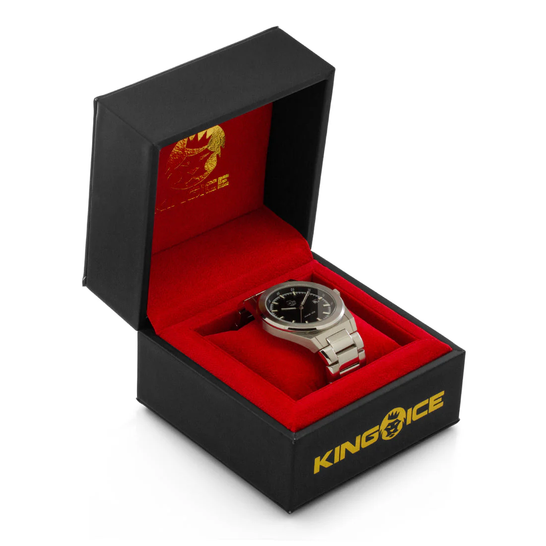 White Gold Arctic I Watch with Noire Face - Image 7