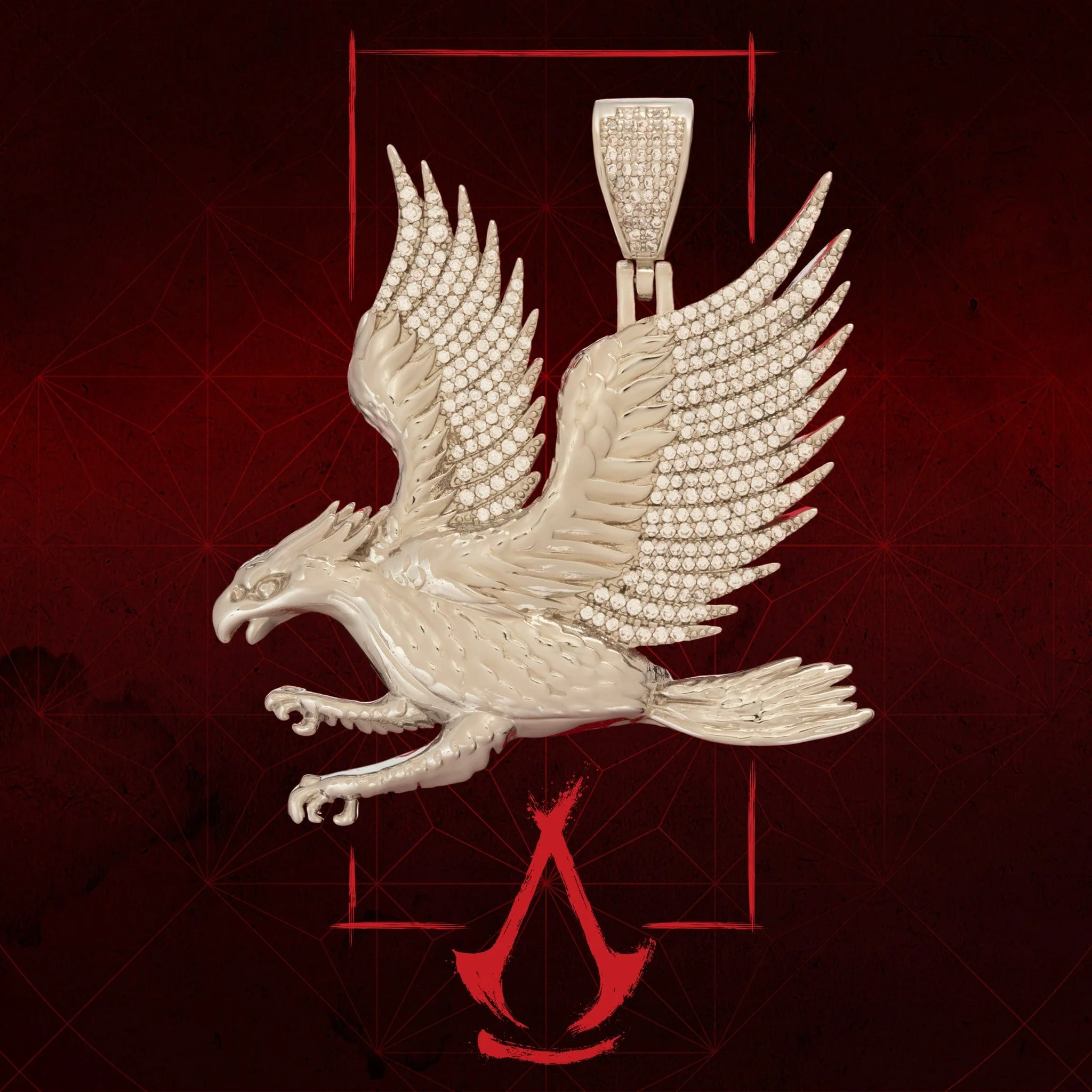 Assassin's Creed x King Ice - Eagle Eye Necklace