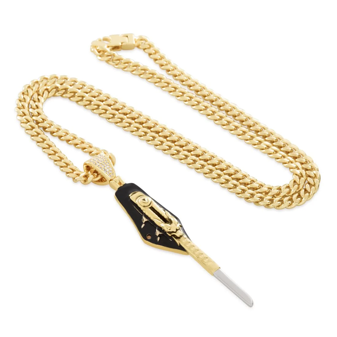 Assassin's Creed x King Ice - Hidden Blade Necklace - Image 4