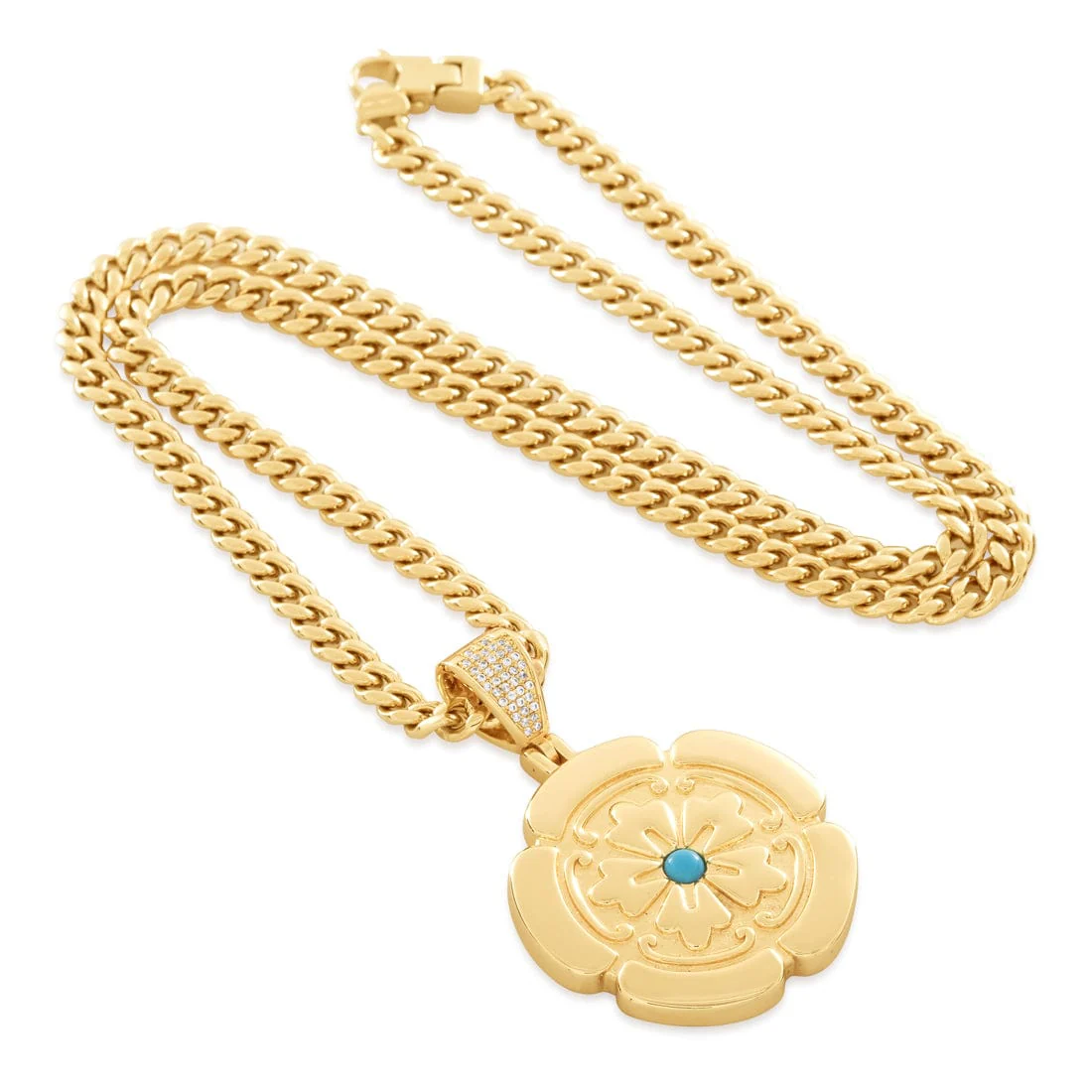 Assassin's Creed x King Ice - Lotus Necklace - Image 4