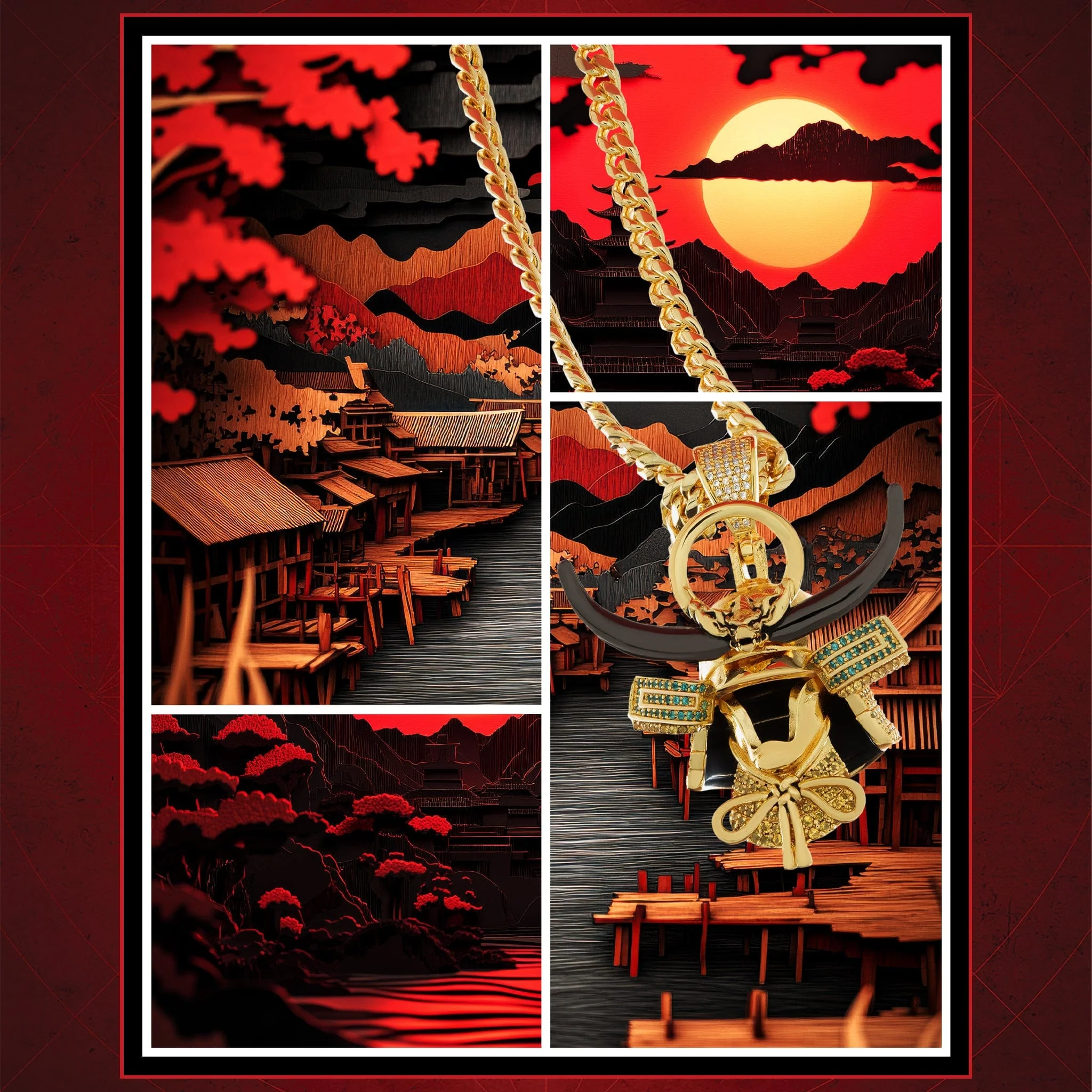Assassin's Creed x King Ice - Shadows Necklace - Image 5
