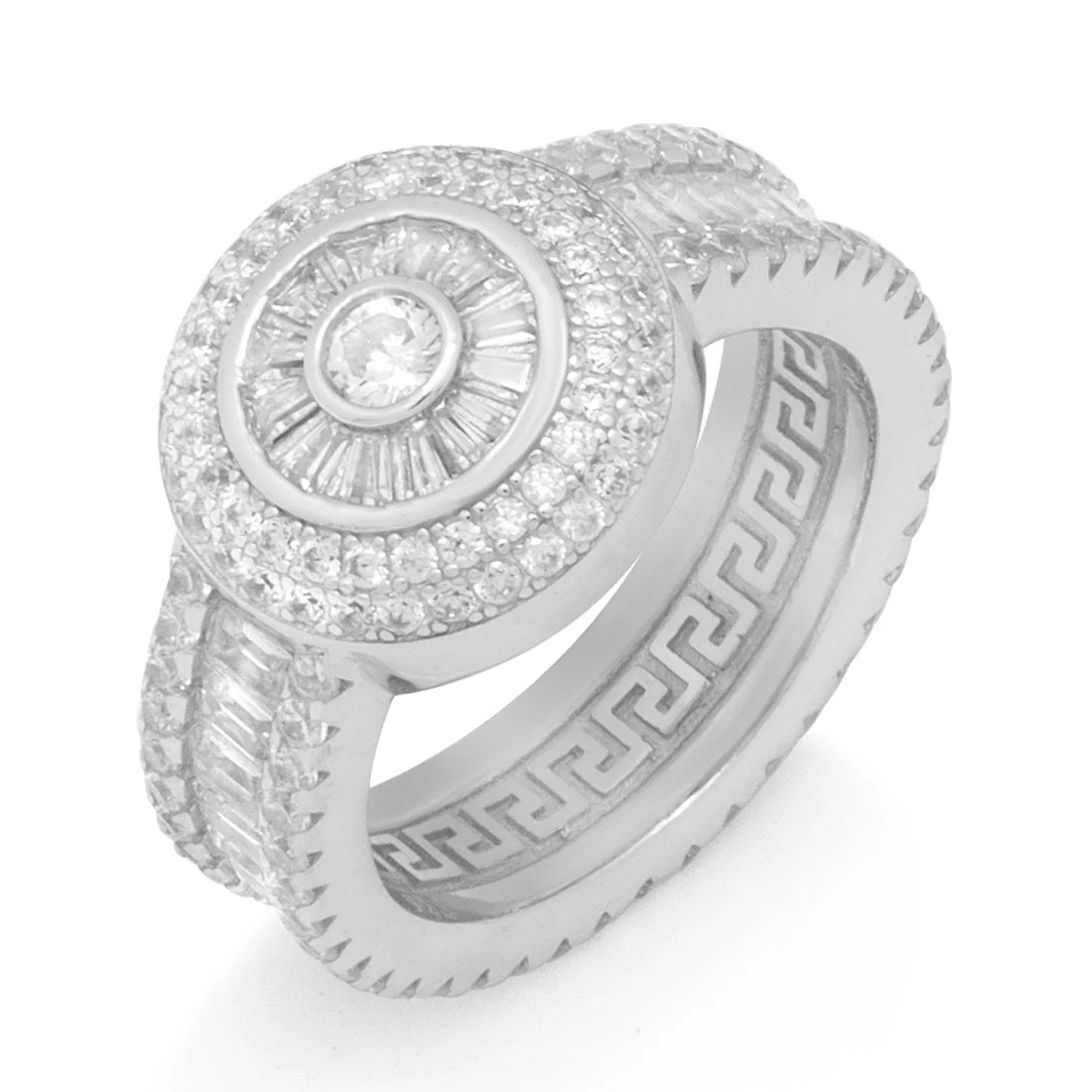 Baguette-Cut Cluster Ring - Image 4