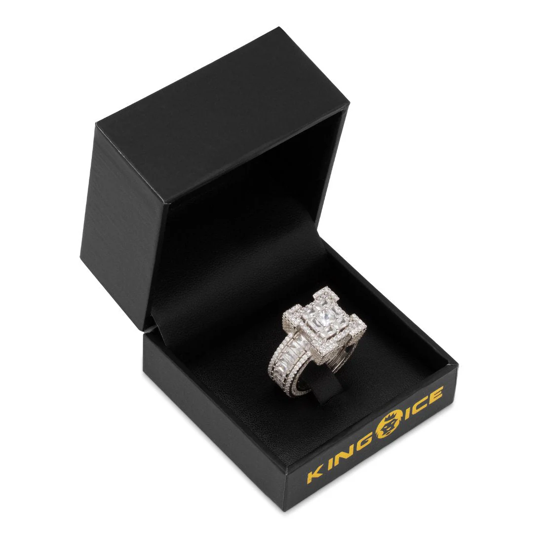 Baguette-Cut Platform Ring - Image 8