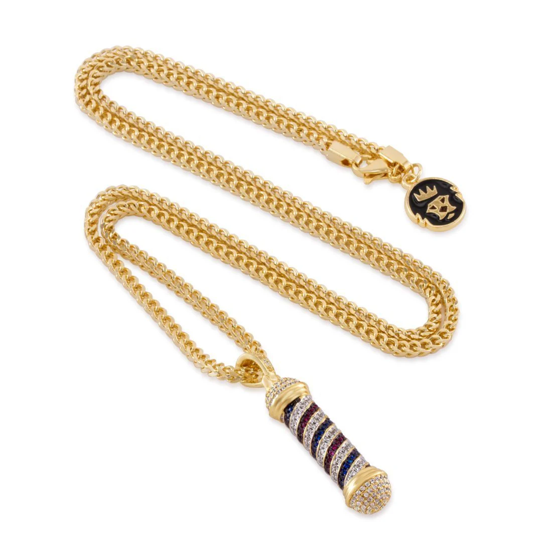 Barber Shop Pole Necklace - Image 3