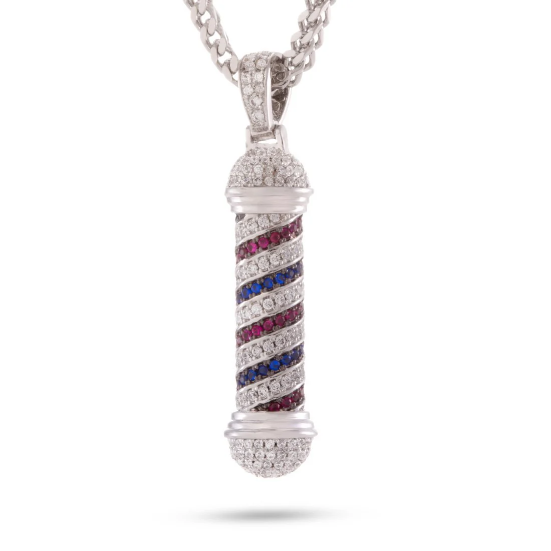 Barber Shop Pole Necklace - Image 4