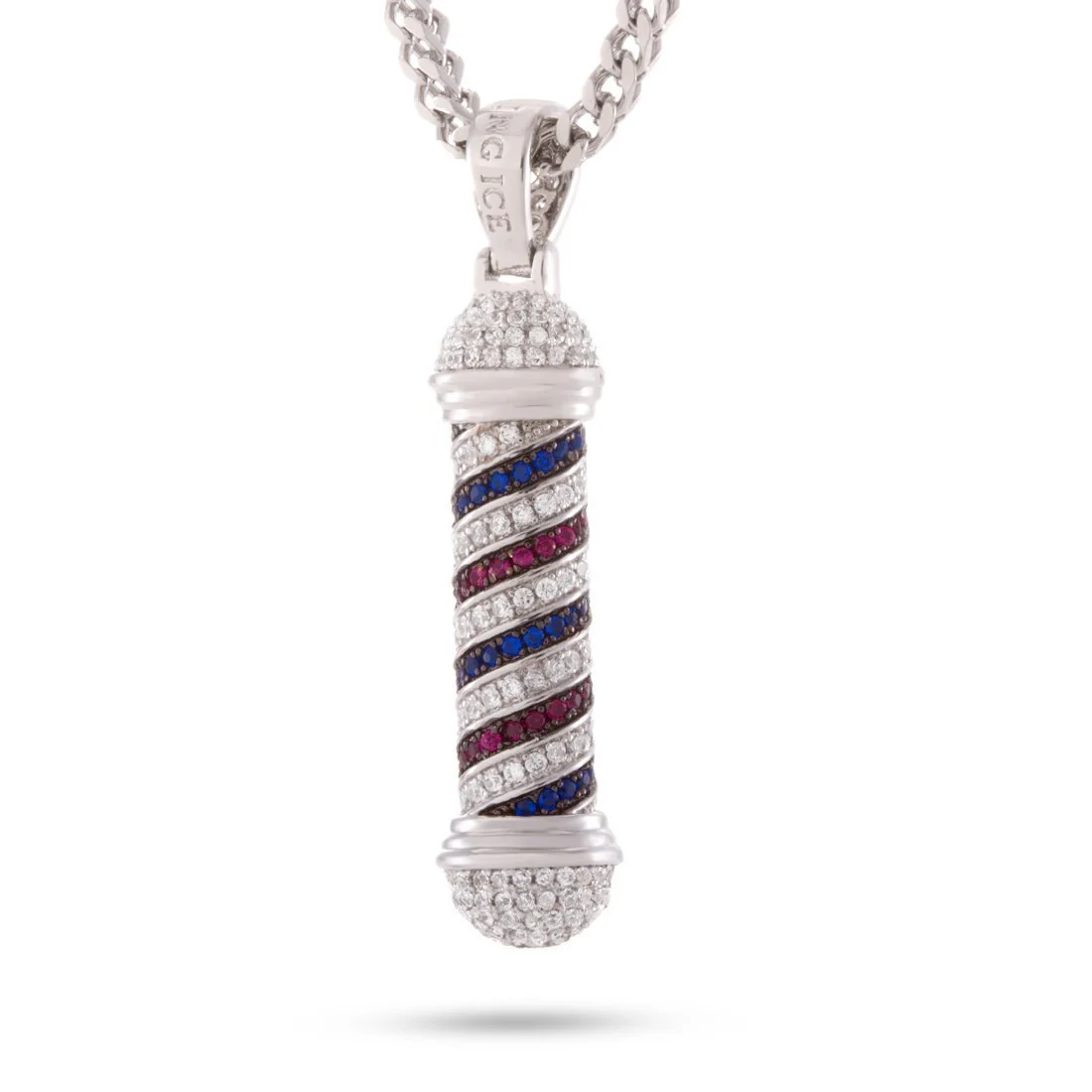 Barber Shop Pole Necklace - Image 5