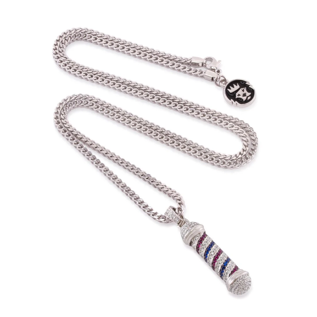 Barber Shop Pole Necklace - Image 6