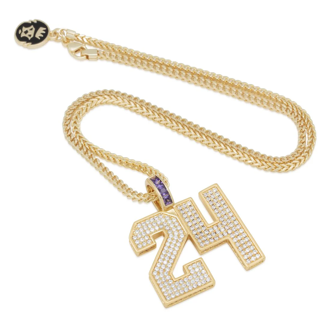 Black Mamba Classic Number 24 Necklace - Image 4