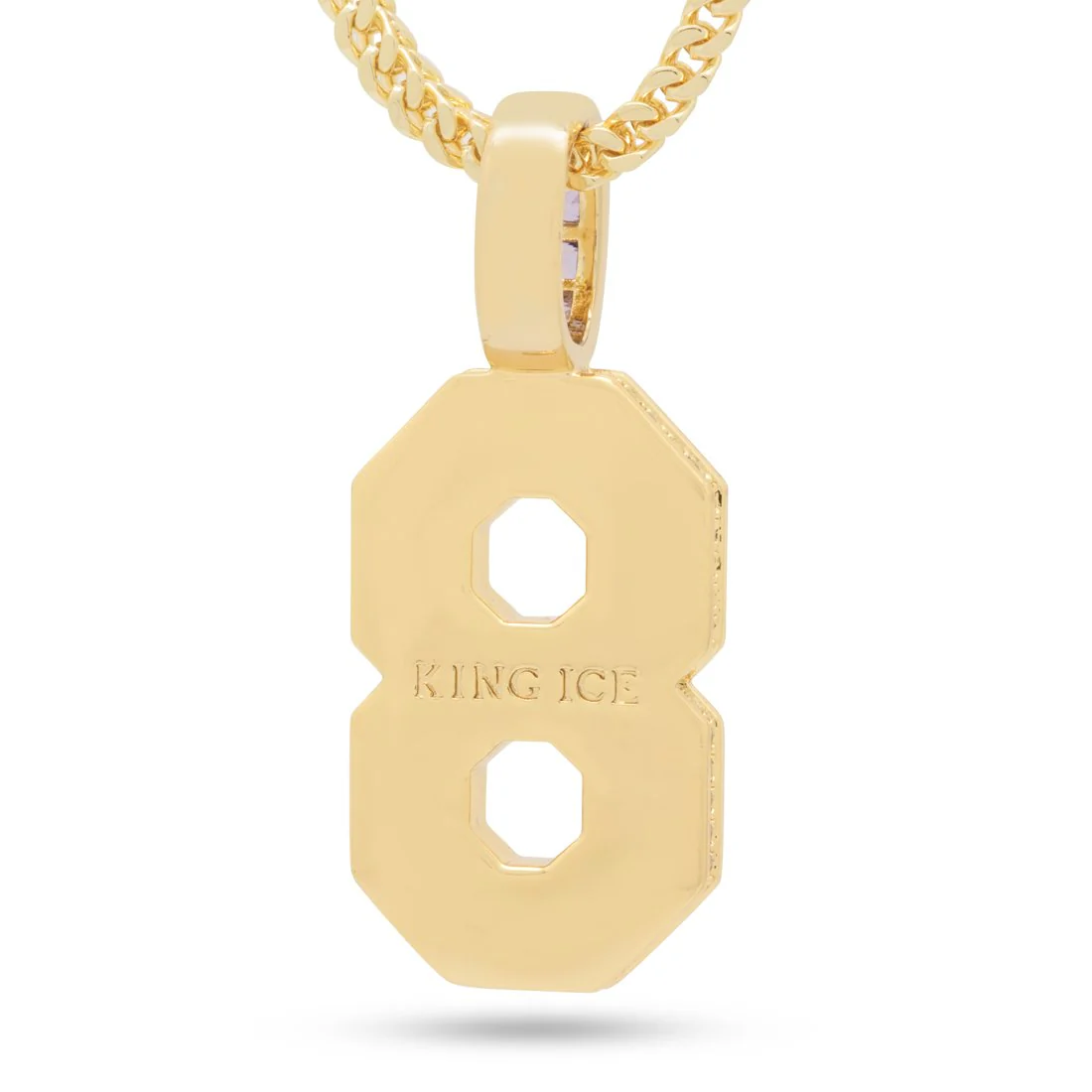 Black Mamba Classic Number 8 Necklace - Image 3