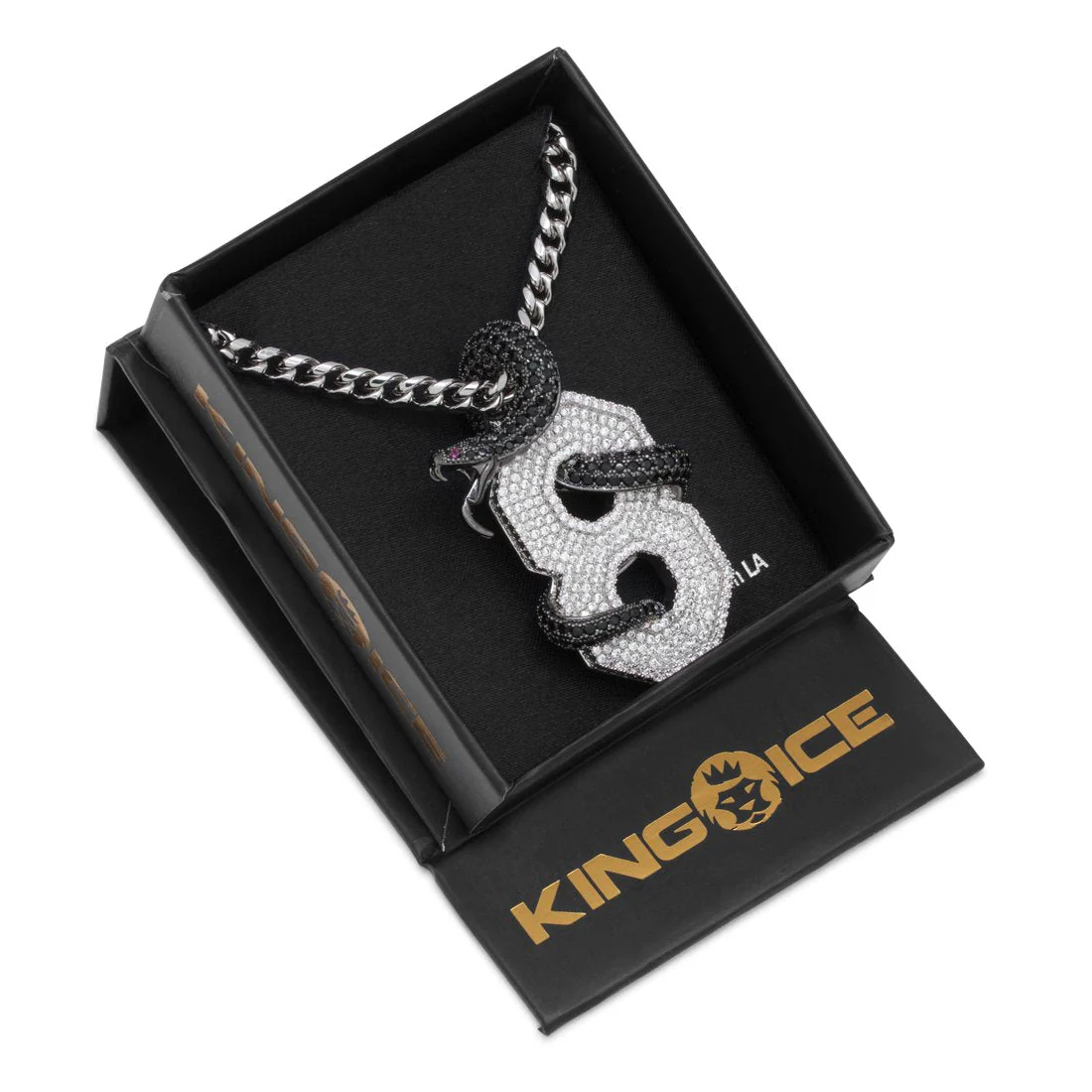Black Mamba Number 8 Necklace - Image 10