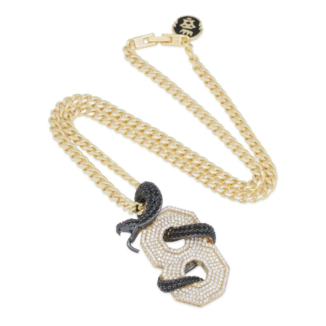 Black Mamba Number 8 Necklace - Image 4