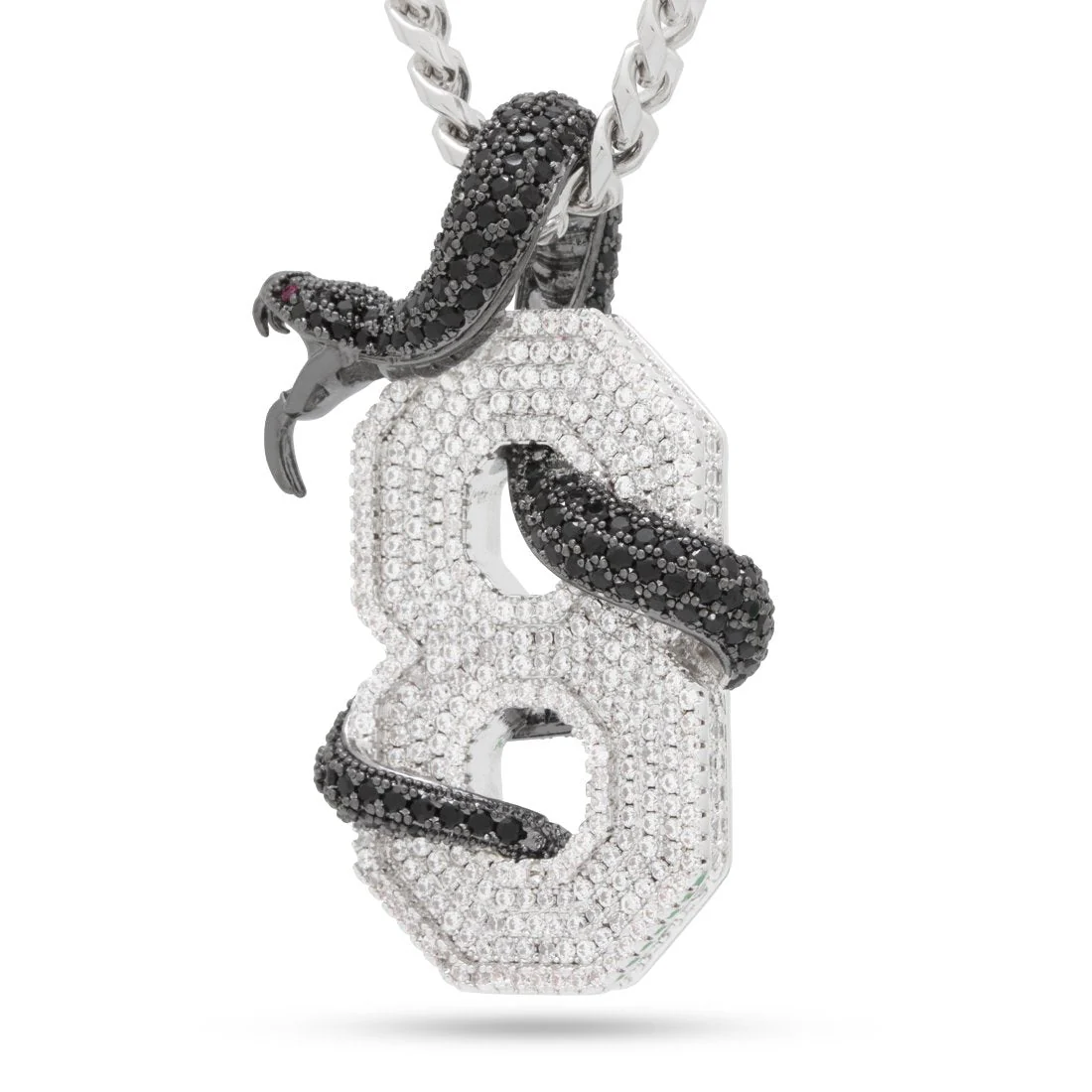 Black Mamba Number 8 Necklace - Image 7
