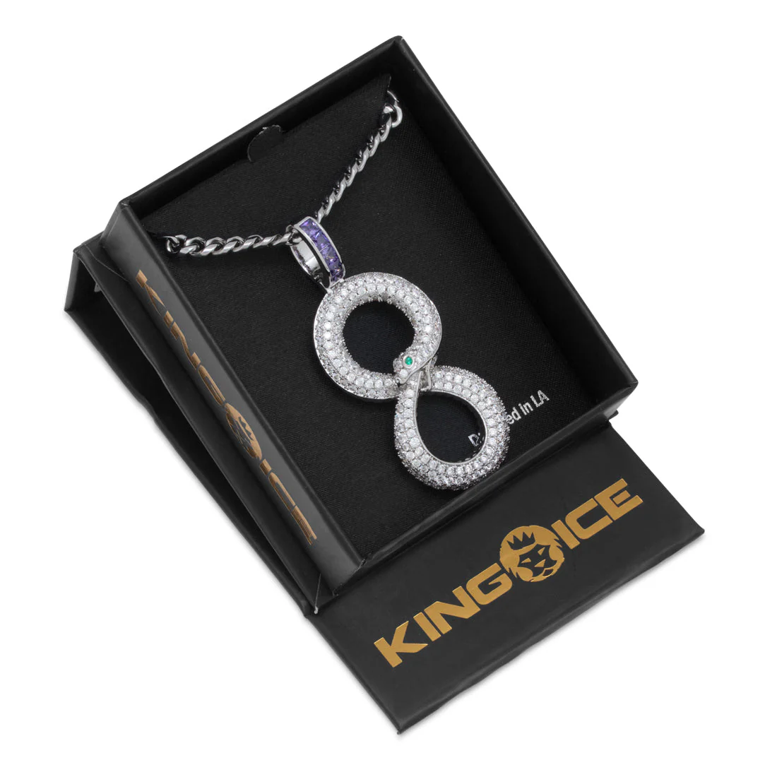 Black Mamba Ouroboros Necklace - Image 9