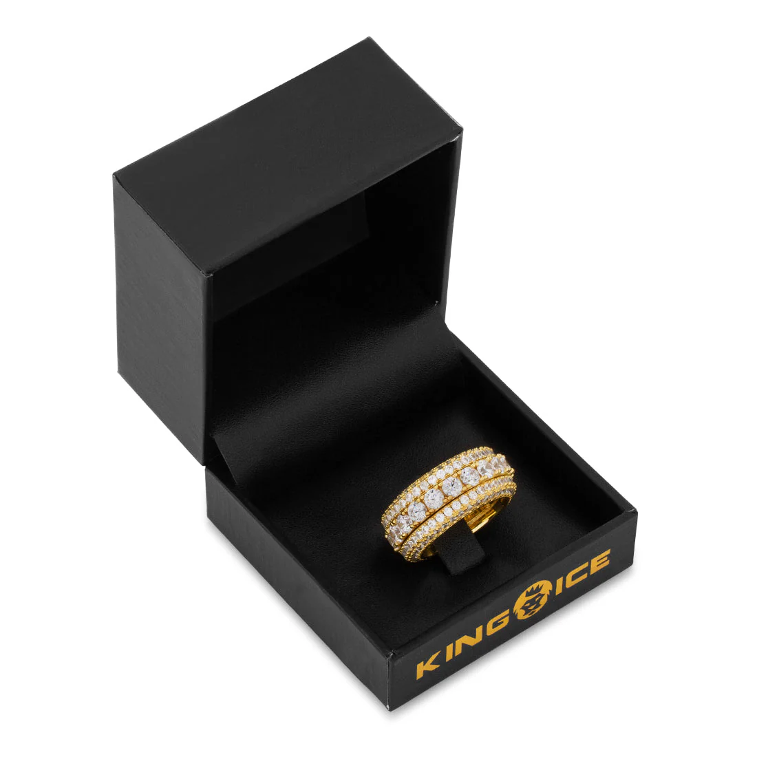 Brilliant-Cut Icy Spinner Ring - Image 3