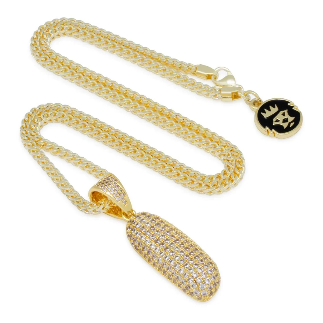 Bubble Letter I Necklace - Image 3