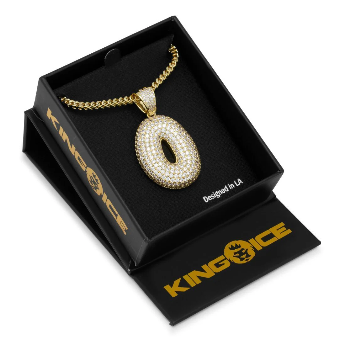 Bubble Letter O Necklace - Image 4