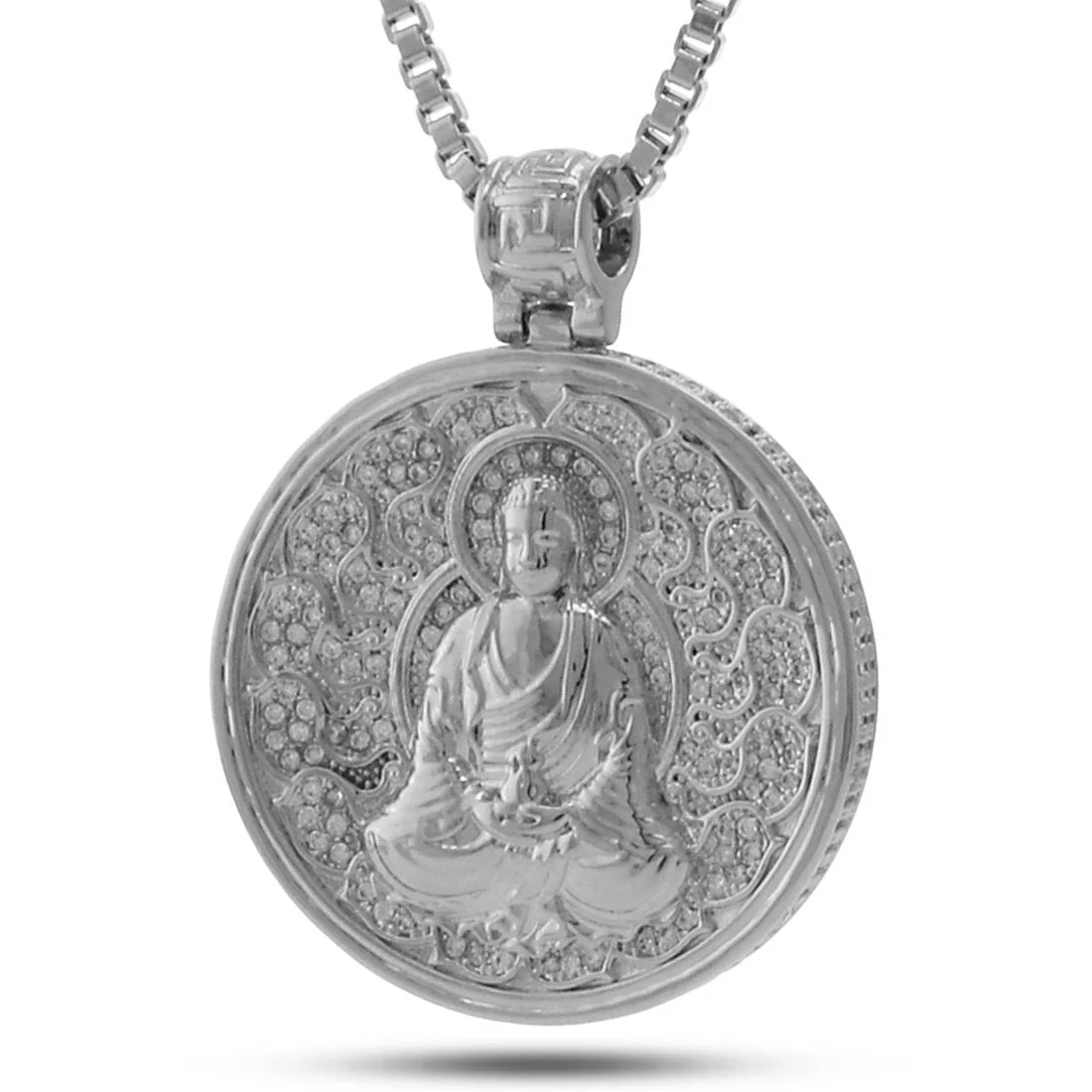 Buddhist Medallion Necklace - Image 4
