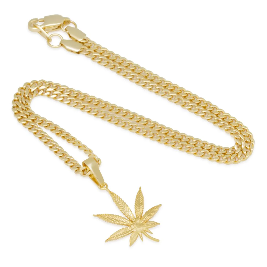 Cannabis Leaf Necklace - Image 3