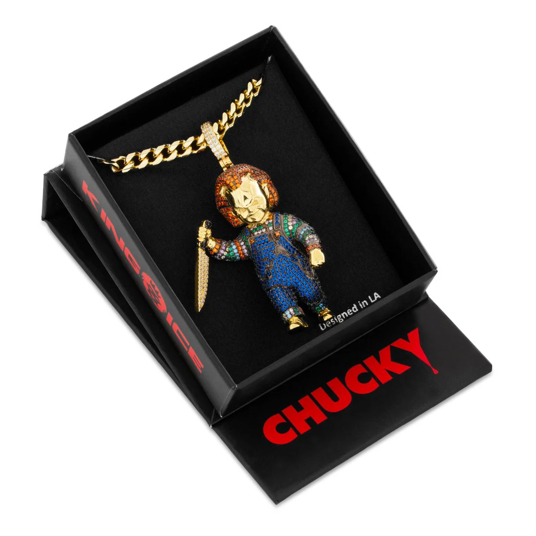 Evil Chucky Doll Necklace - Image 4