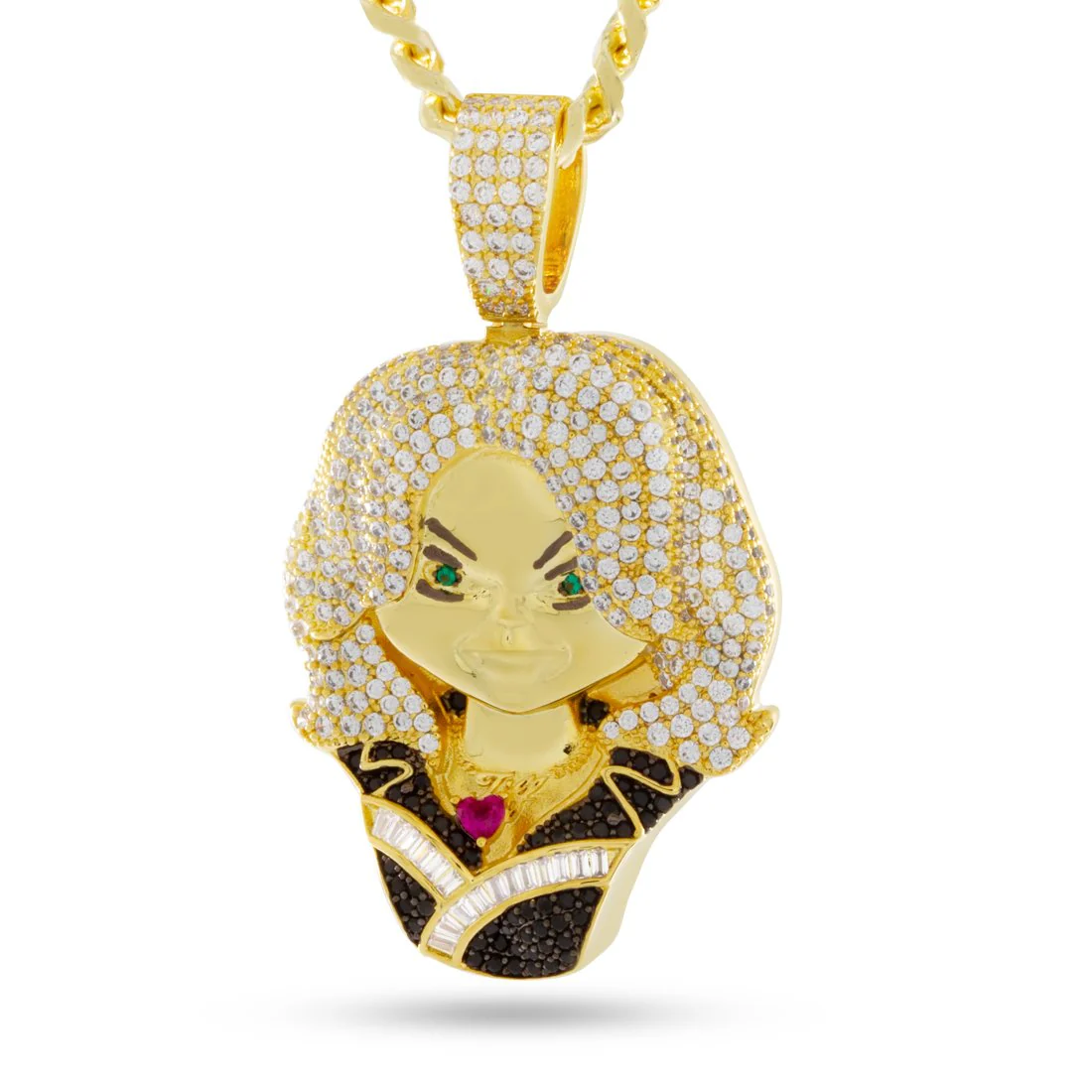 Tiffany Valentine Bust Necklace