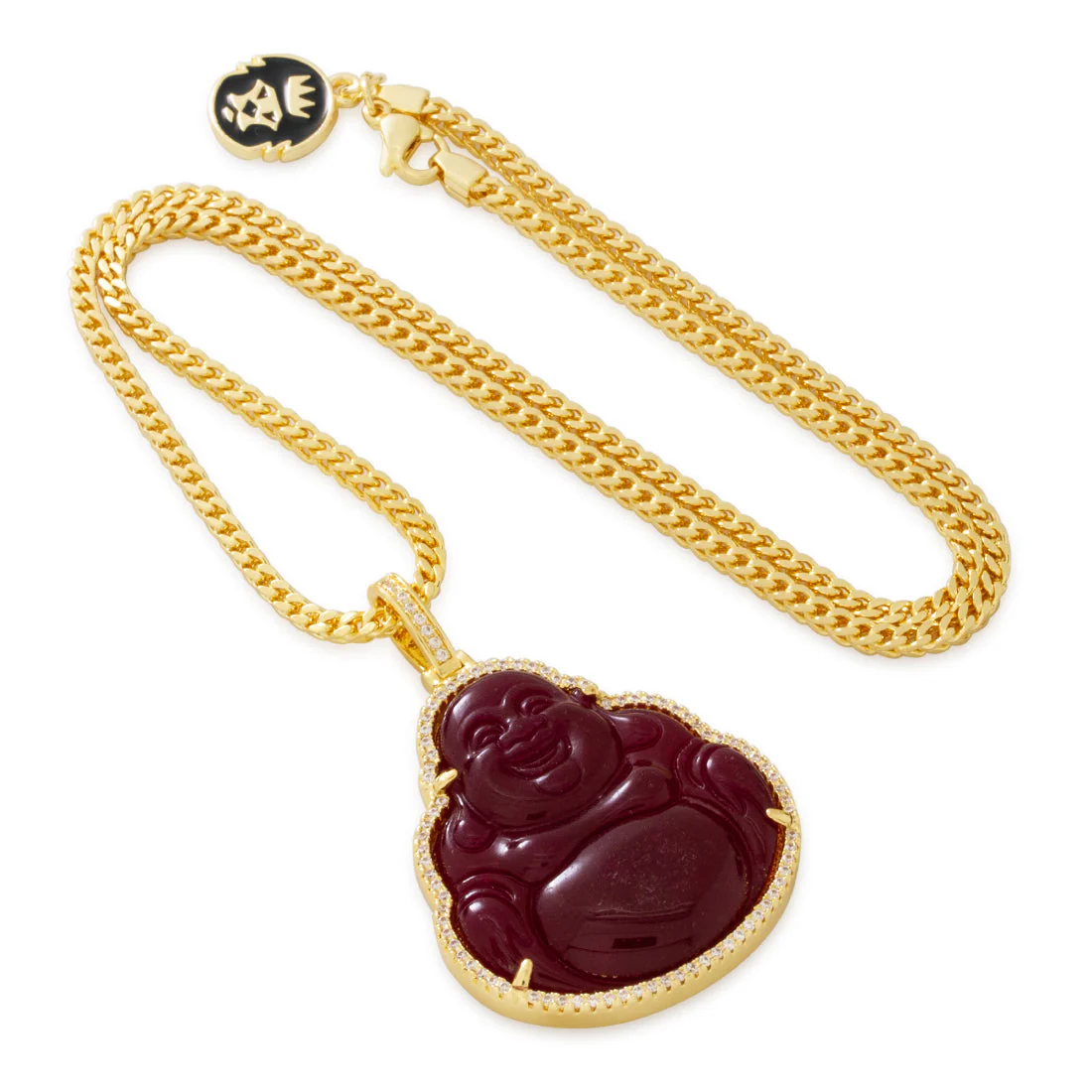 Coral Buddha Necklace - Image 3