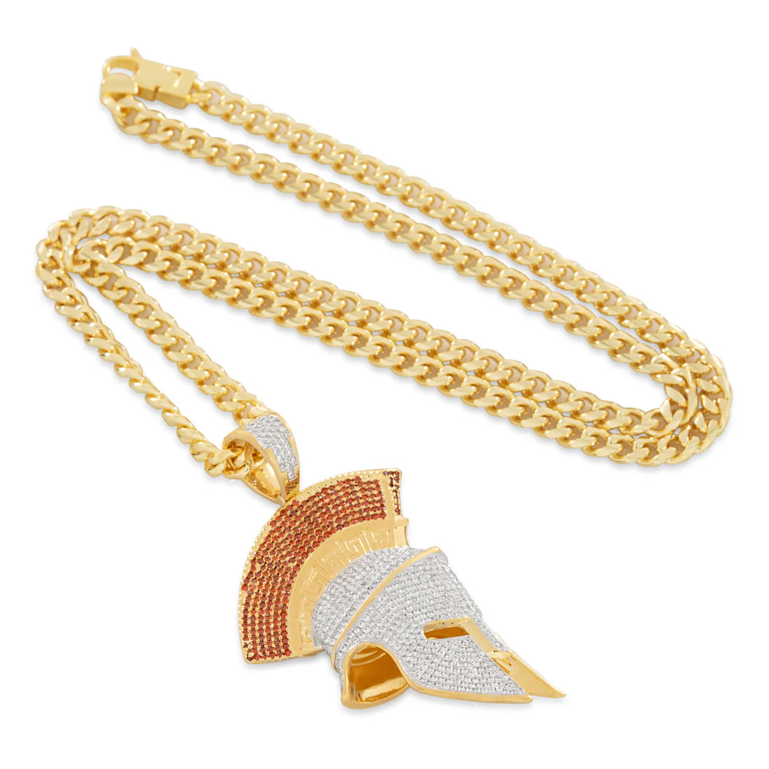 Corinthian Helmet Necklace - Image 3