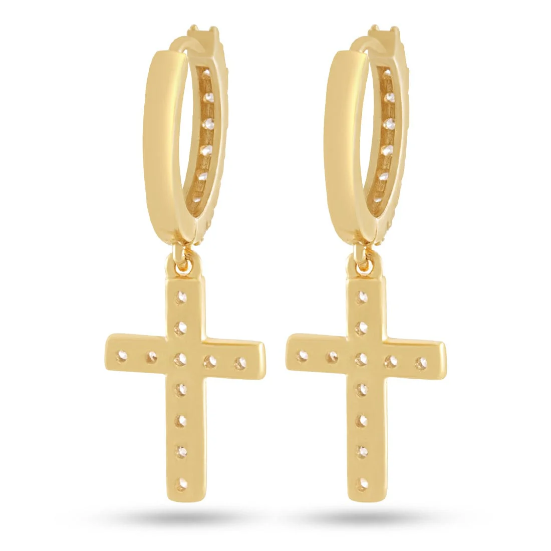 Cross of Centrality Earrings - Image 2