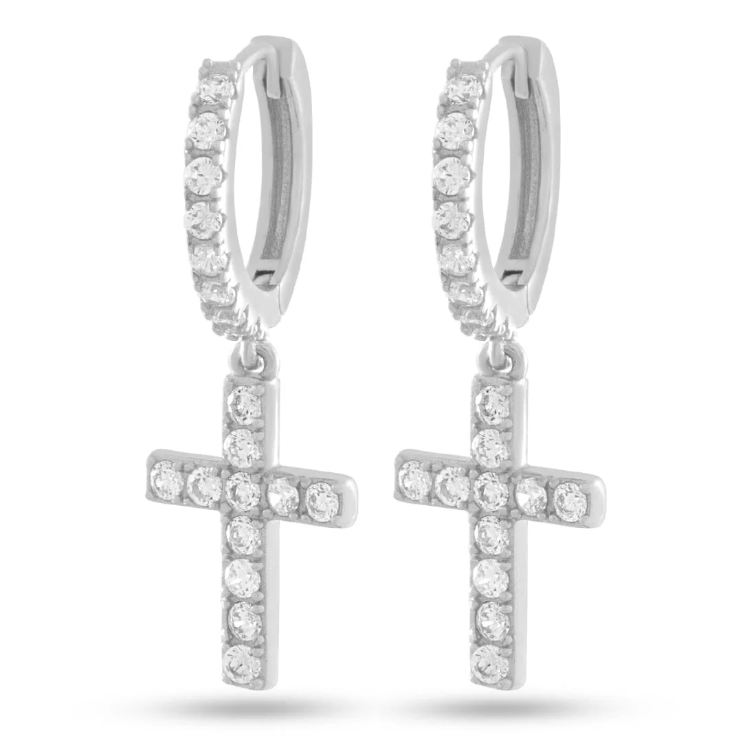 Cross of Centrality Earrings - Image 3