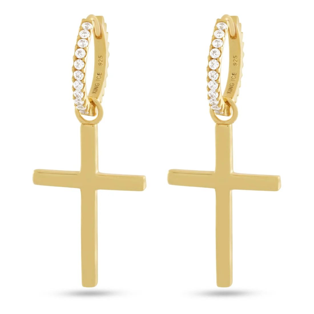Cross of Centrality Earrings - Image 6