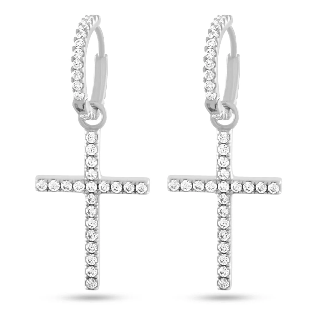 Cross of Centrality Earrings - Image 7