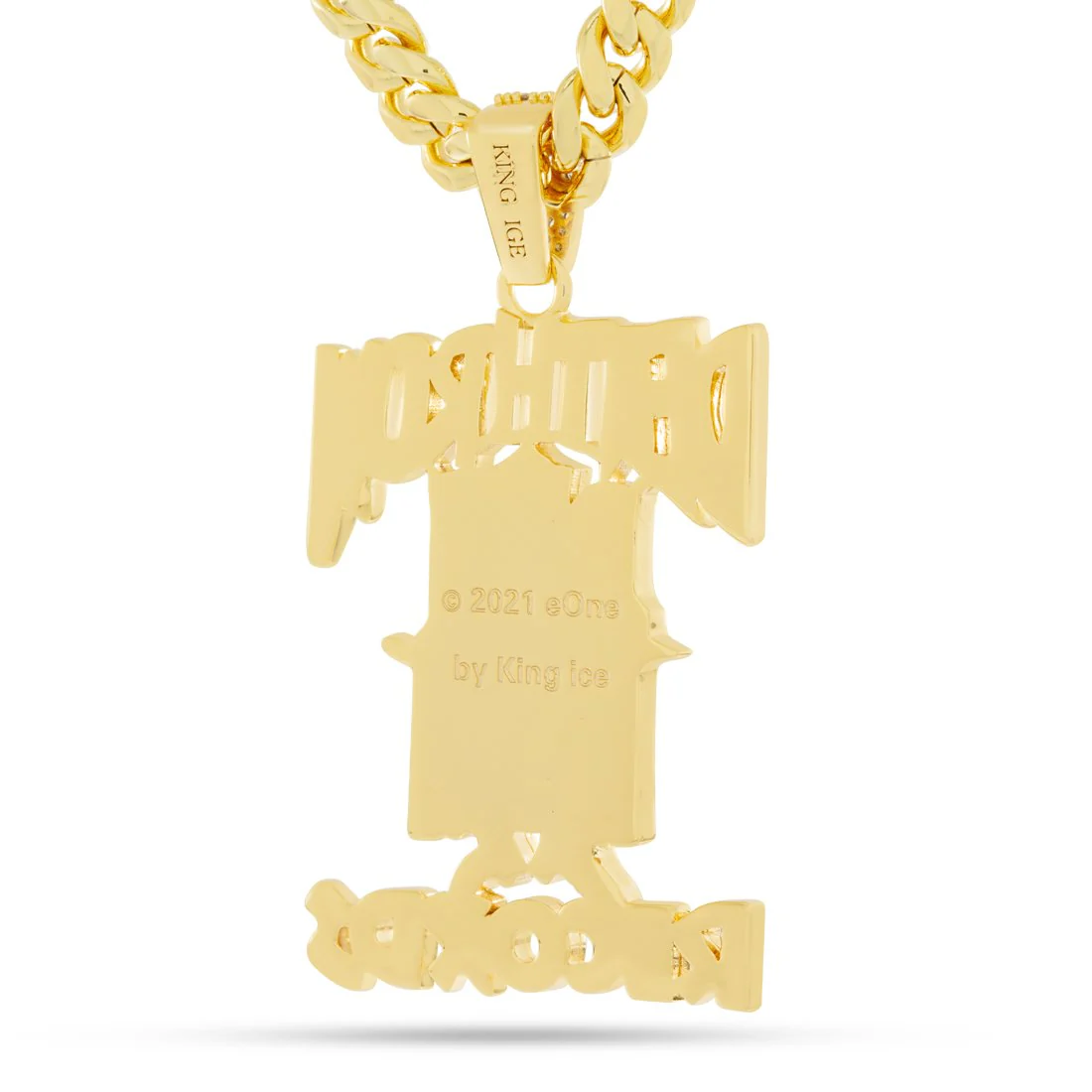 Death Row Records x King Ice - OG Death Row Logo Necklace - Image 2