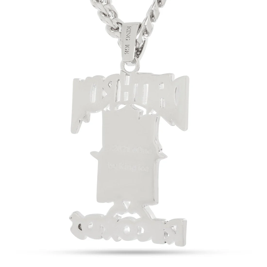 Death Row Records x King Ice - OG Death Row Logo Necklace - Image 7