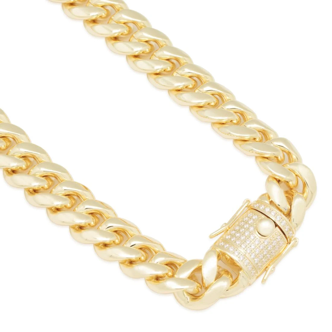 Death Row Records x King Ice - Solid Gold Iced Logo Necklace - Image 17