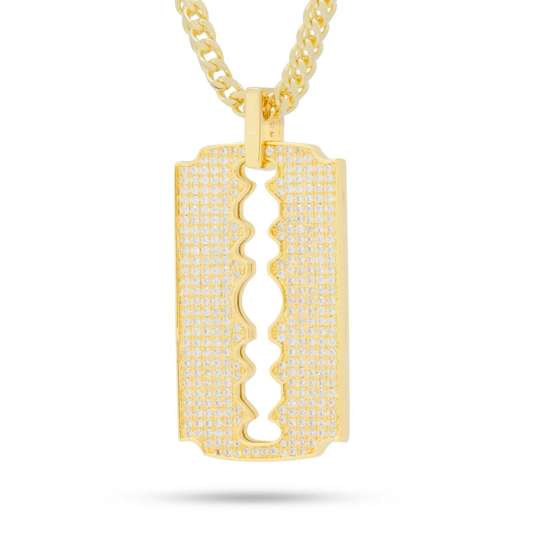 Double-Edge Razor Blade Necklace - Image 2