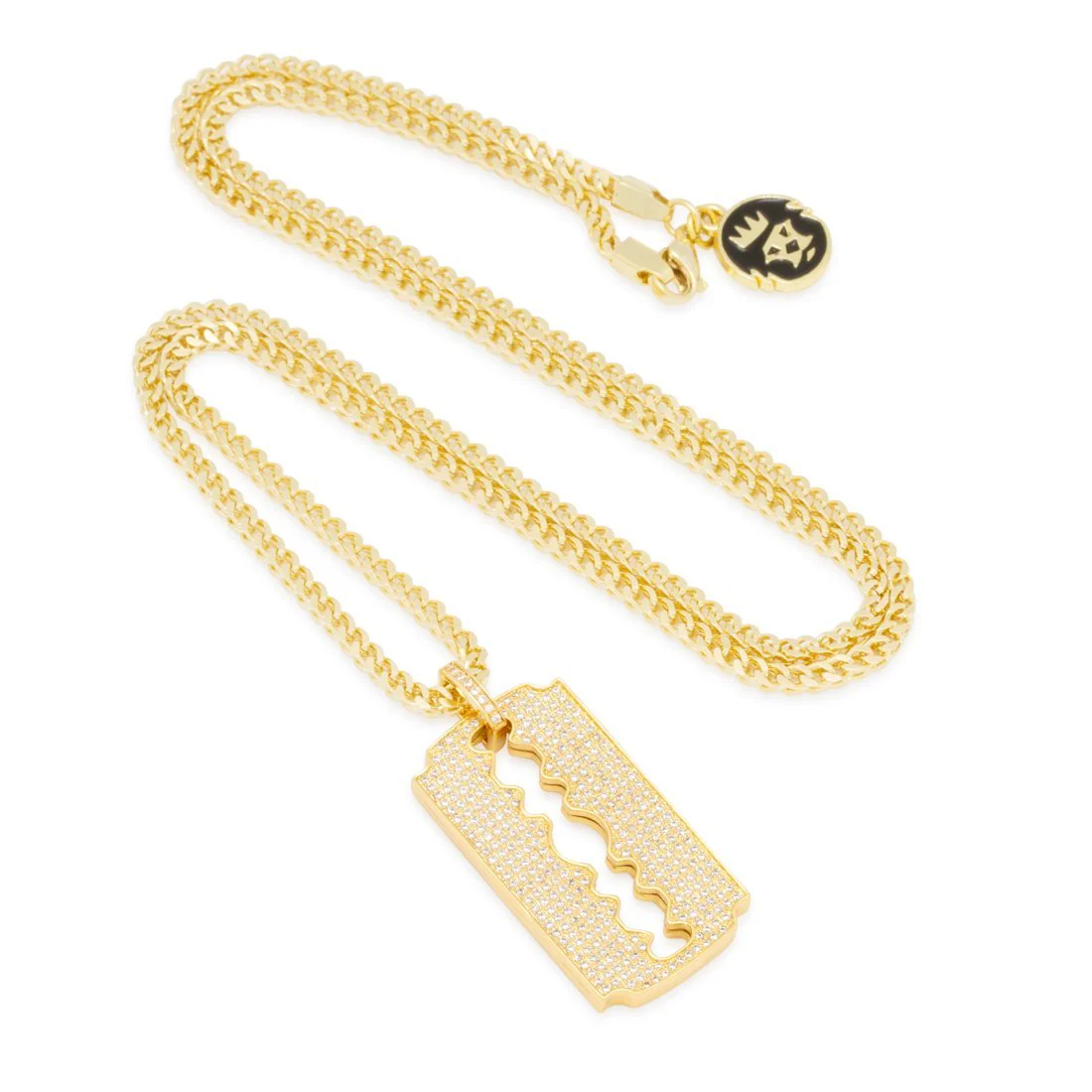 Double-Edge Razor Blade Necklace - Image 3