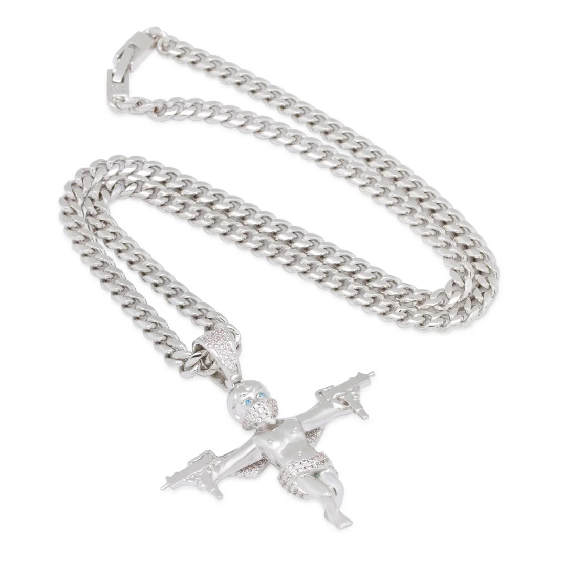 Dual Uzi Angel Necklace - Image 7