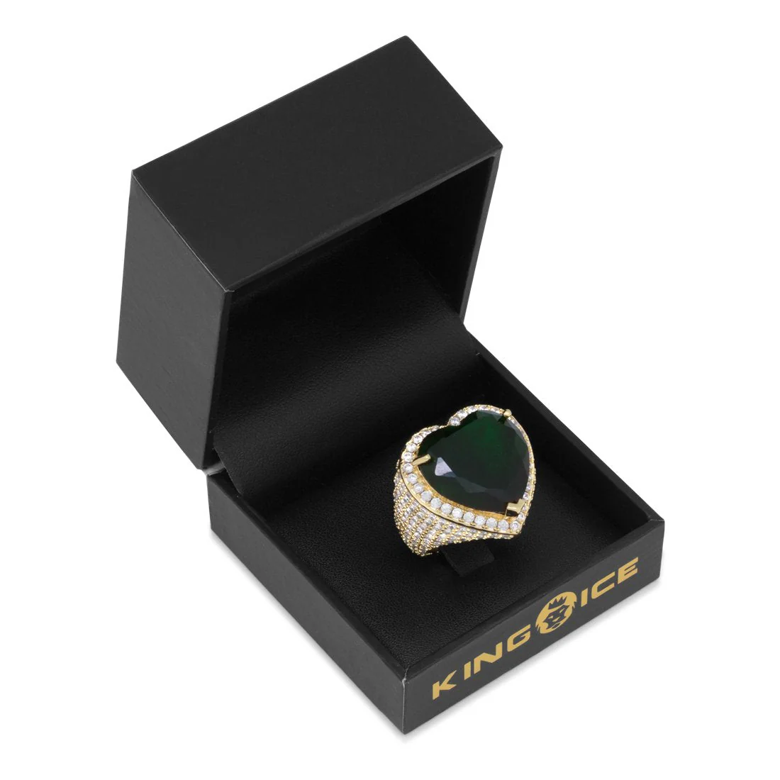 Emerald Heart Ring - Image 3