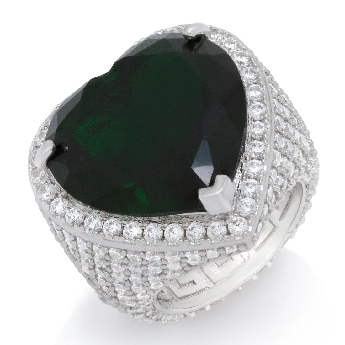 Emerald Heart Ring - Image 4