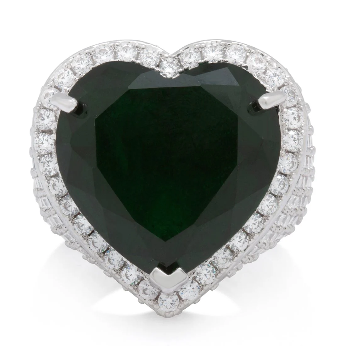 Emerald Heart Ring - Image 5