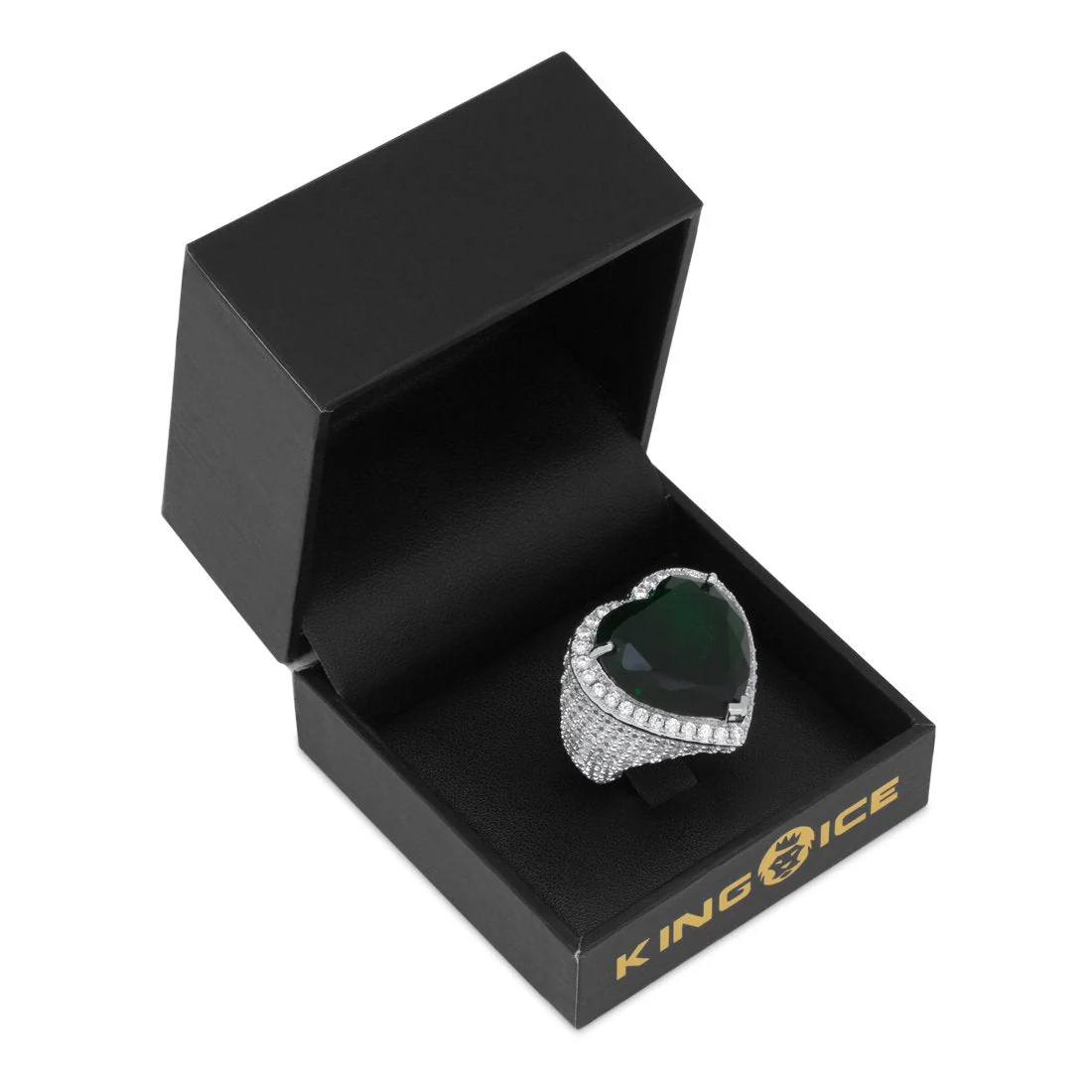 Emerald Heart Ring - Image 6