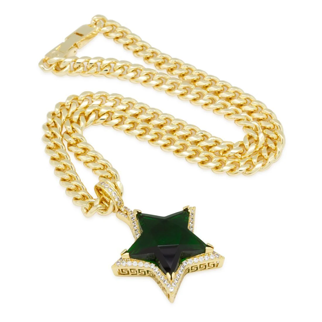 Emerald Star Necklace - Image 3